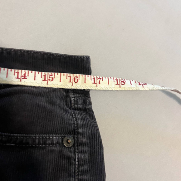 J. Crew Vintage Matchstick skinny leg corduroy dark gray 28S - Picture 7 of 12